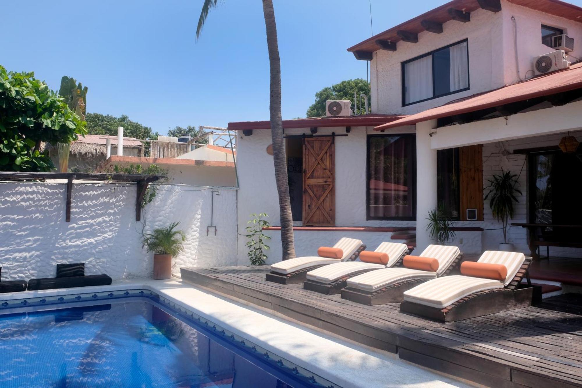 Casa Bonita (Adults Only) Aparthotel Puerto Escondido  Exteriör bild